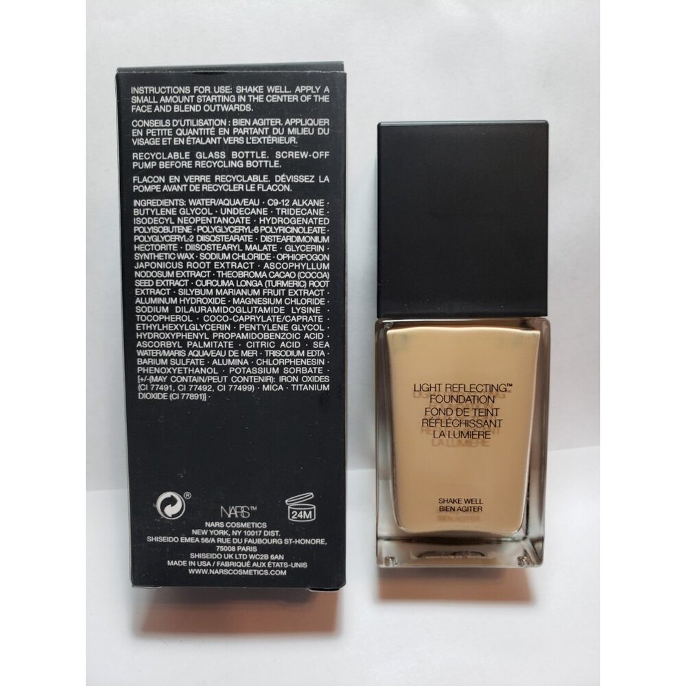 NARS Light Reflecting Foundation Medium 1 Punjab 1 oz NIB - Picture 2 of 8
